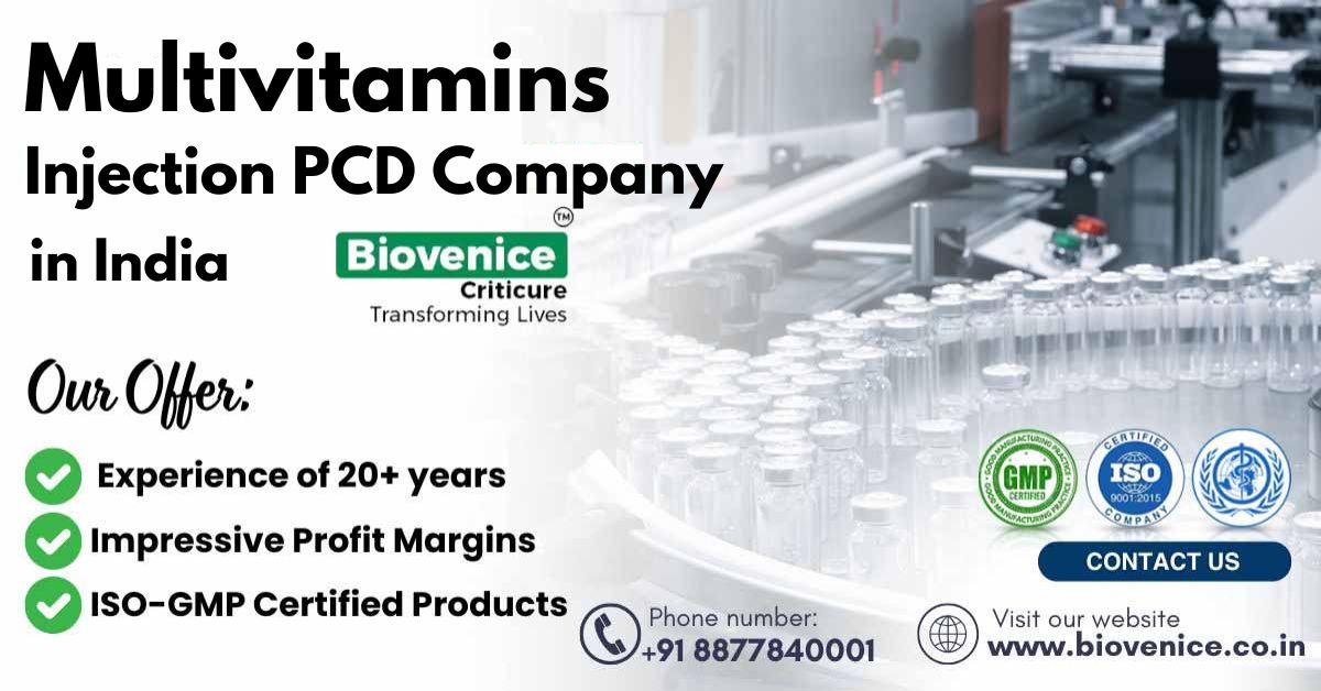 Multivitamins Injection PCD Company In India | Biovenice Criticure