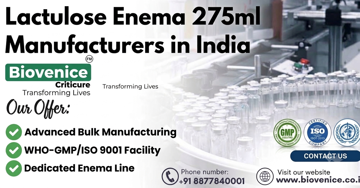Lactulose Enema 275ml Manufacturers in India